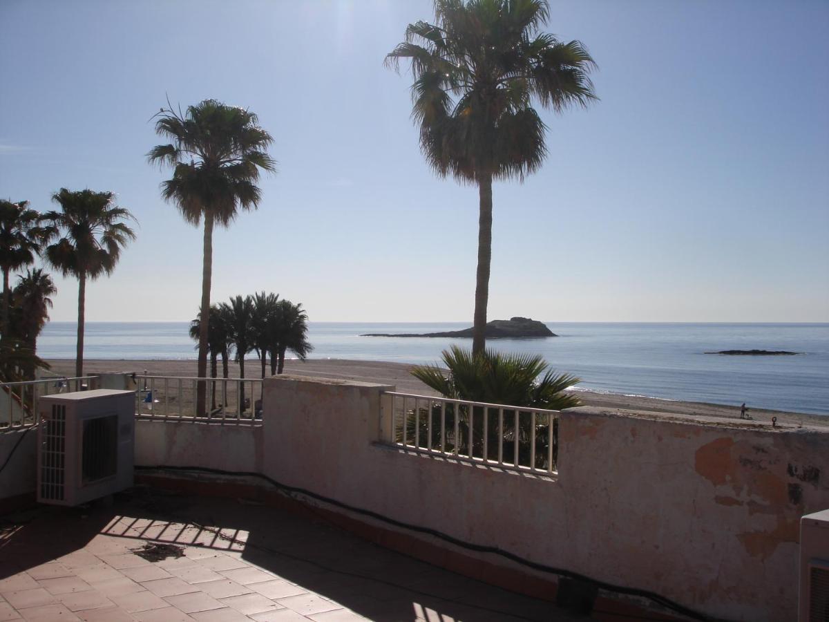 Pensión Sol y Playa Carboneras Exterior foto